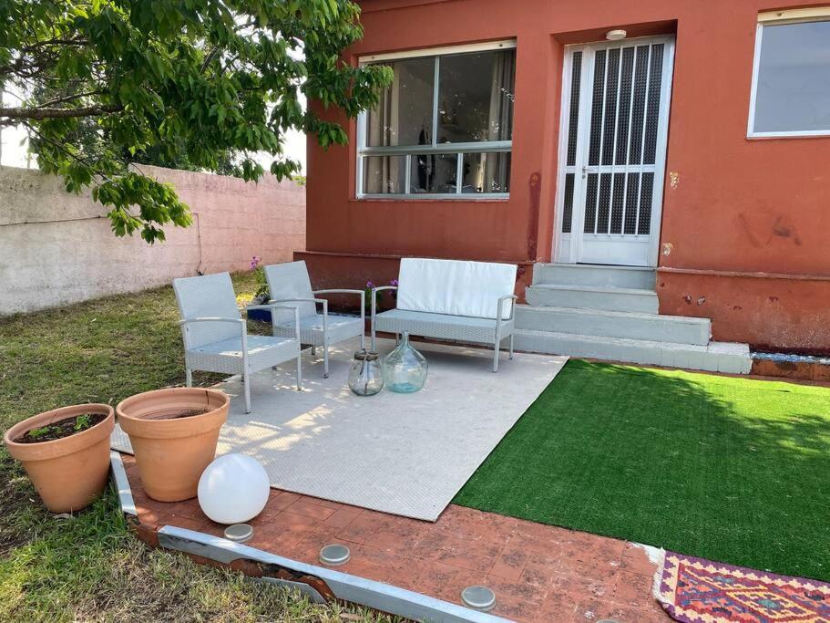 فيلا إيسلا دي أروسافي La Casilla - Illa Isla De Arousa - Preciosa Casa Enfrente A Playa Con Vistas Al Mar Y Playa المظهر الخارجي الصورة